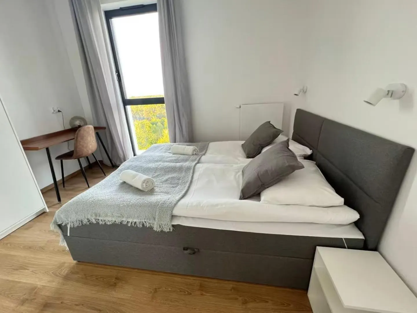 Widok - Klima - Wifi - Netflix - Sauna - Darmowy Parking - Silownia - Obok Plazy - Mieszkanie Z Widokiem Na Morze 6 Osob Гданьск